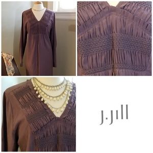 J. Jill purple dress
